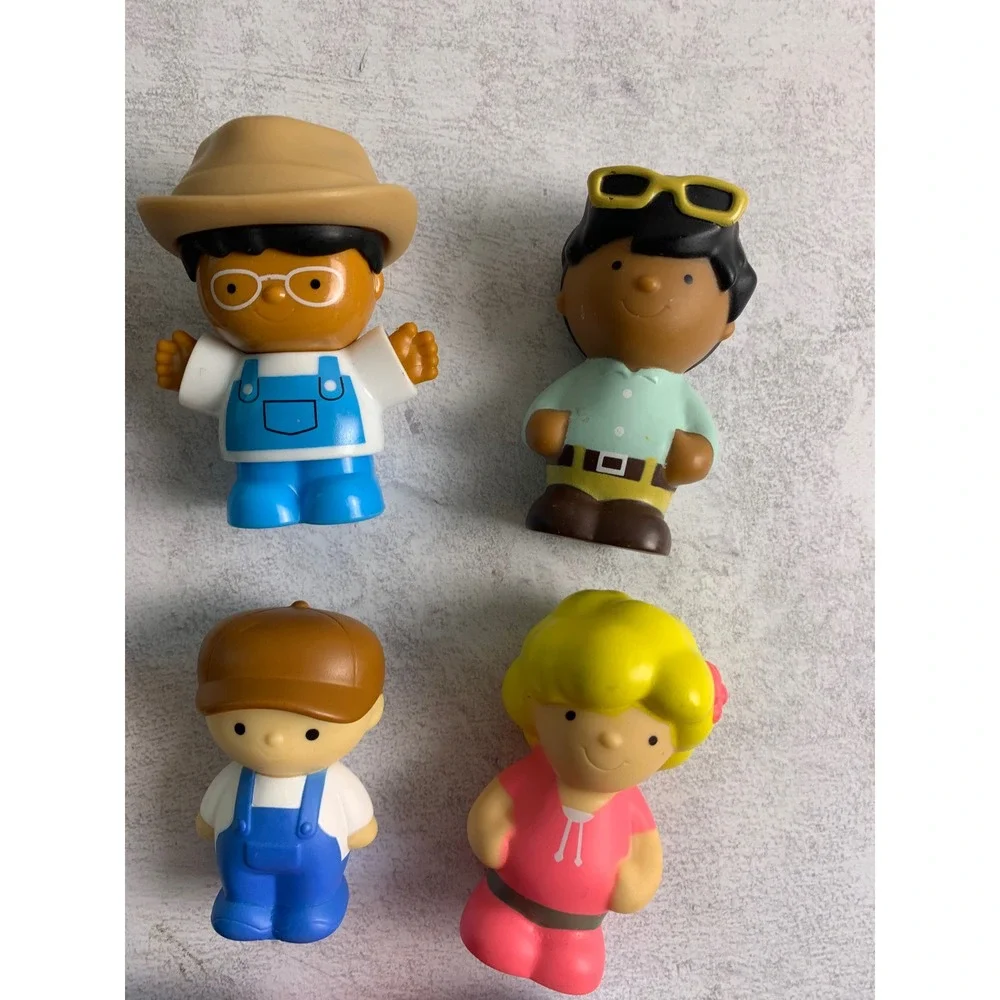 12 Little‎ People/Figures People Professions Doctor Fireman Police Worker Toys